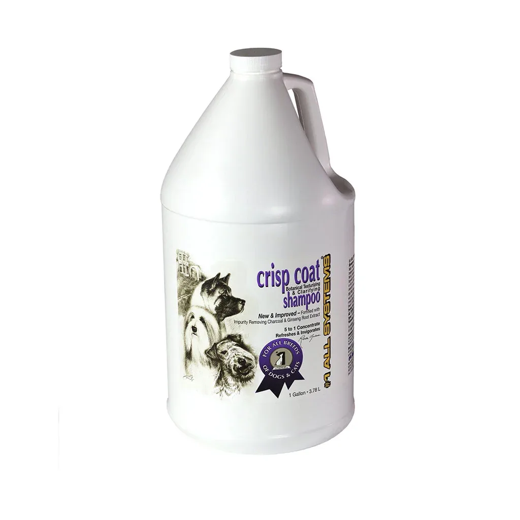 #1 All Systems Crisp Coat Botanical Texturizing & De-Toxifying Shampoo - Texturschampo för sträv päls - Image 2
