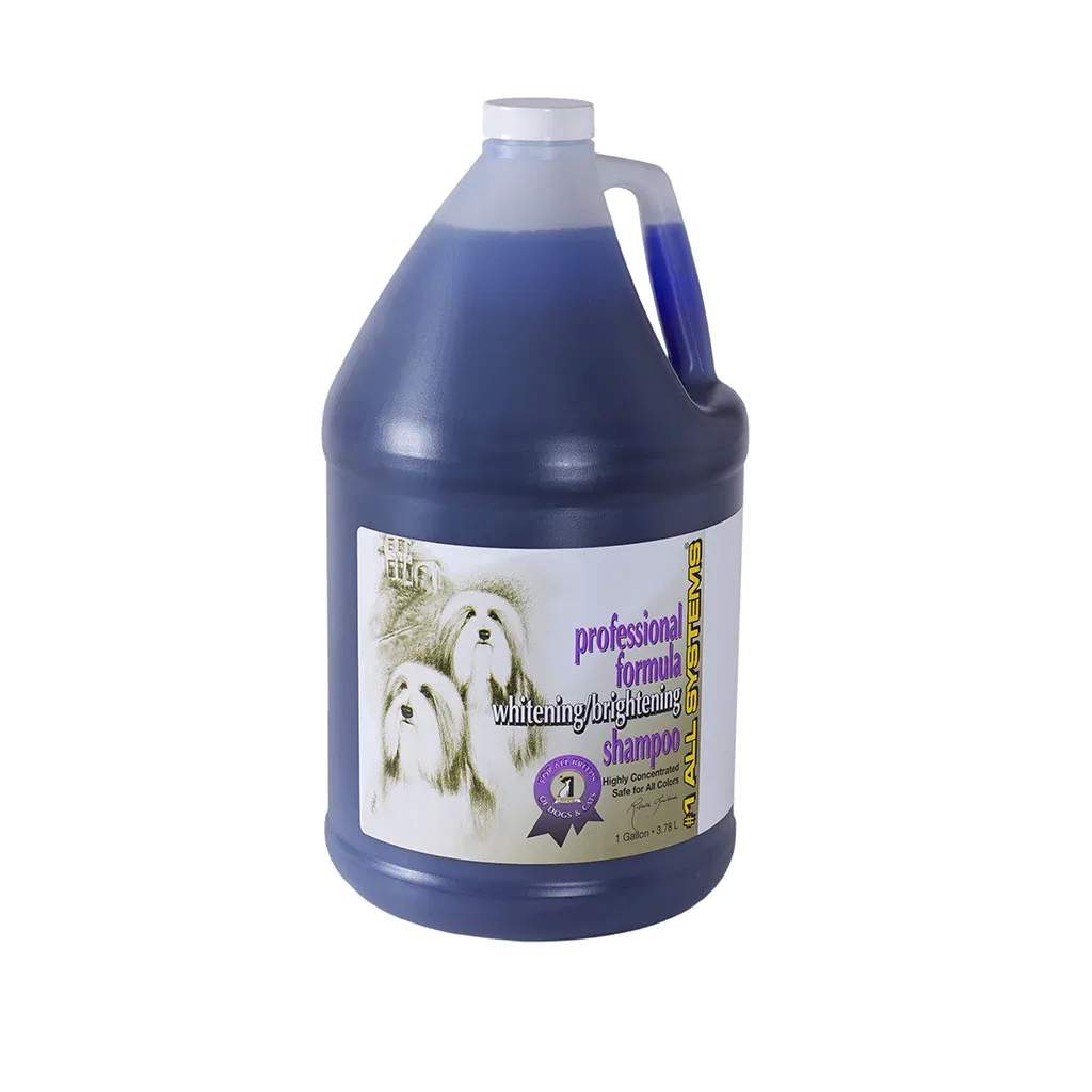 #1 All Systems Whitening/Brightening Shampoo - Optiskt schampo för både hund och katt - Image 2
