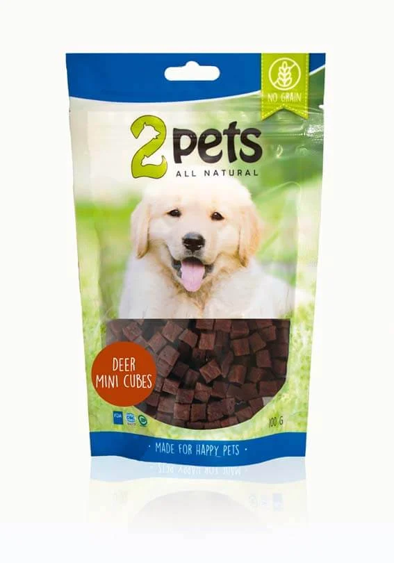 2Pets Deer Mini Cubes 100g