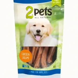 2pets Dogsalami Chicken 100 g