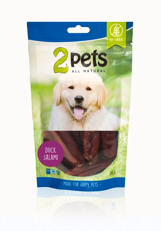 2Pets Dogsalami Duck 100g