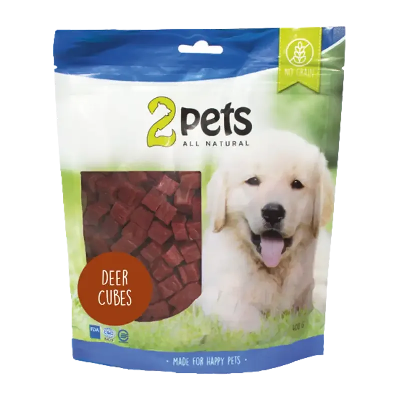 2PETS Dogsnack Deer Cubes