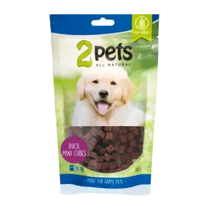 2PETS Dogsnack Duck Minicubes