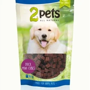 2pets Dogsnack Duck MiniCubes
