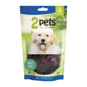 2PETS Dogsnack Horse Cubes – 100 G