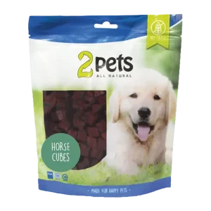 2PETS Dogsnack Horse Cubes – 400 G