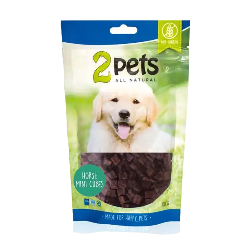 2PETS Dogsnack Horse Minicubes