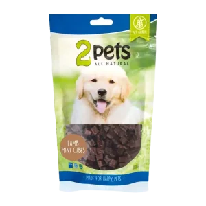 2PETS Dogsnack Lamb Minicubes