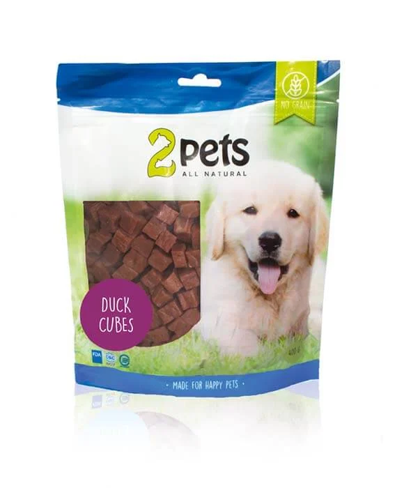2Pets Duck Cubes 400g