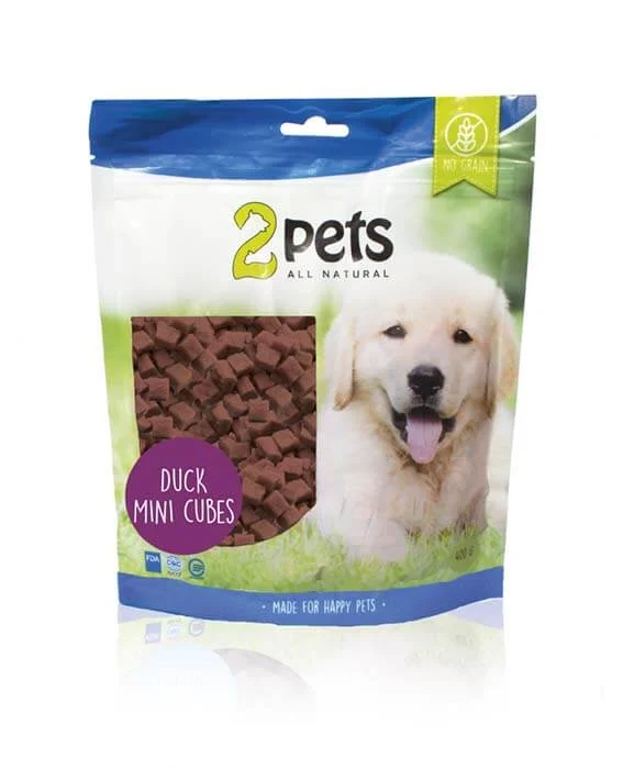 2Pets Duck Mini Cubes 400g