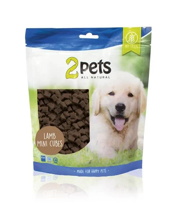 2Pets Lamm Mini Cubes 400g