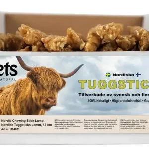 2pets Nordisk tuggsticks, lamm, 13 cm