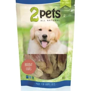 2Pets Rabbit Ears & Meat 100g