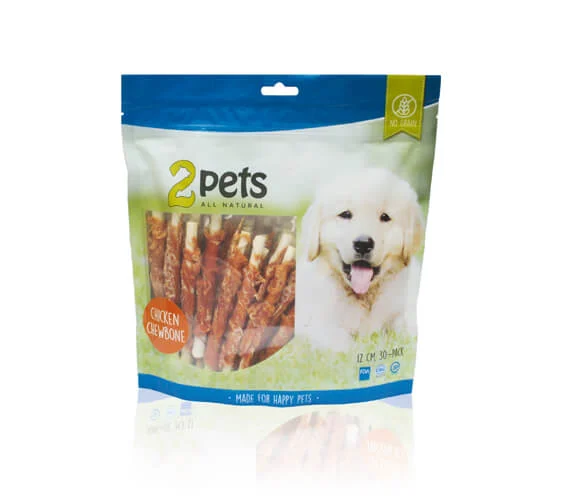 2Pets Tuggpinne Kyckling 12cm 30-p