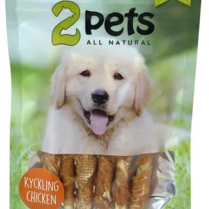 2Pets Tuggpinne Kyckling 12cm 6-p