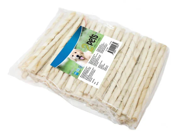 2Pets Tuggpinne Vit 8mm 100p