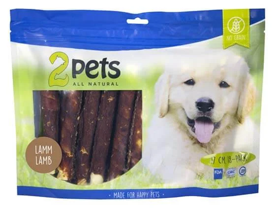 2Pets Tuggrulle Lamm 17cm 18-p