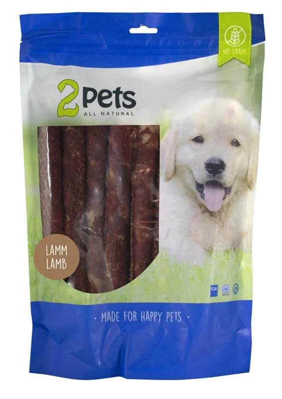 2Pets Tuggrulle Lamm 28cm 12-p