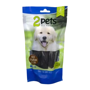2PETS Tuggrulle M Hjort – 28 CM – 3 PACK