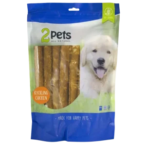 2pets Tuggrulle m kycklingfilé 28cm 12-pack XL 1000g Endast denna vecka