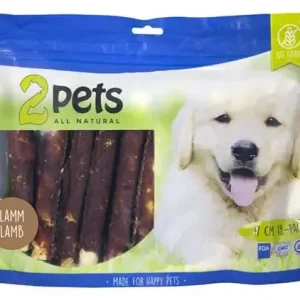 2pets Tuggrulle m lamm 17cm 18-pack XL, 840g