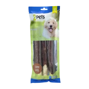 2PETS Tuggrulle M Lamm – 28 CM – 3 PACK