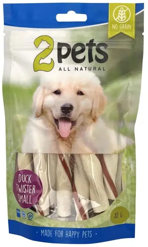 2pets Tuggtwister ankfilé, Small, 80 g