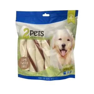 2Pets Tuggtwister Lamm – 500 G