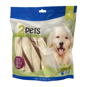 2PETS Tuggtwister M Ankfilé Large – 500 G
