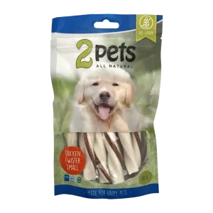 2PETS Tuggtwister M Kycklingfilé Small – 80 G