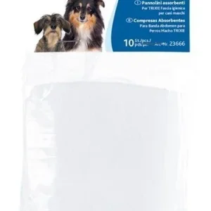 Absorberande inlägg för hanhundsskydd 10 st.