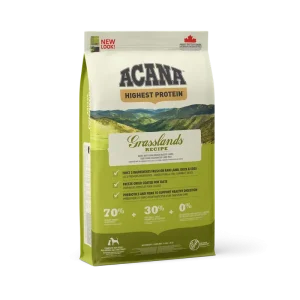 Acana Highest Protein Grasslands Recipe 11,4 kg Rabatt