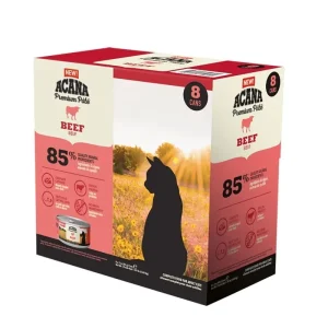 Acana Premium Pâté Beef Våtfoder till Katt 8×85 g Fynd