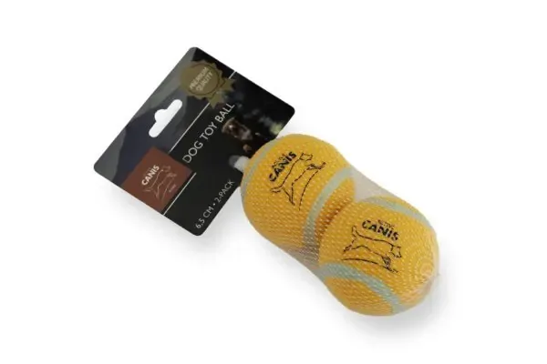 Active Canis Tennisball 6,5cm, 2 pcs Orange