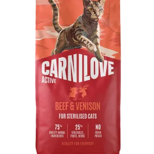 Active Cat Beef & Venison for Sterilised Adult All Breeds