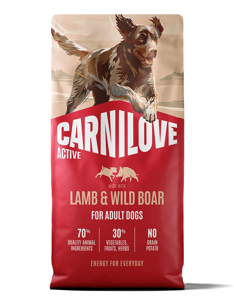 Active Dog Lamb & Wild Boar for Adult All Breeds