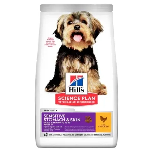 Adult Dog Sensitive Stomach & Skin Small & Mini torrfoder med kyckling Hundfoder – 1,5 kg Köp nu