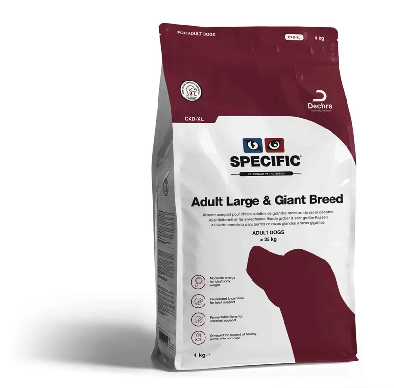 Adult Large & Gigant Breed CXD-XL hundfoder – 4 kg Utförsäljning