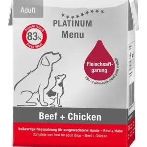 Adult Menu Beef + Chicken Våtfoder till Hund – 12 x 375 g Köp nu