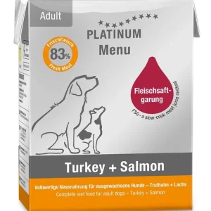 Adult Menu Turkey & Salmon Våtfoder till Hund – 12 x 375 g Nyhet
