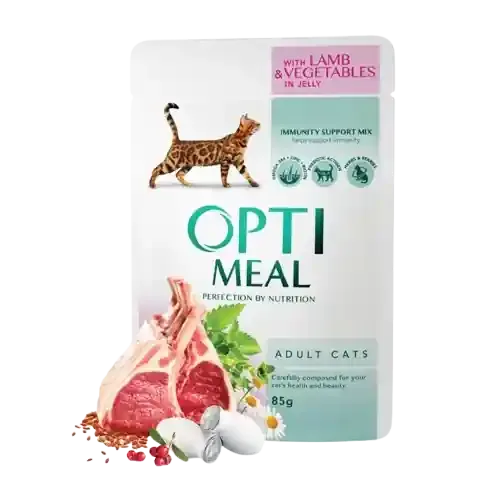 Adult & Senior Lamb & Veggies Våtfoder Till Katt 12 x 85 g Snabb frakt