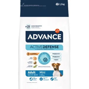 Advance Mini Adult med kyckling och ris hundfoder