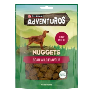 Adventuros Nuggets Wild Boar Hundgodis 90g