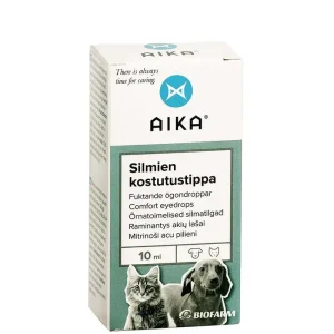 AIKA fuktande ögöndroppar för djur 10 ml Snabb leverans