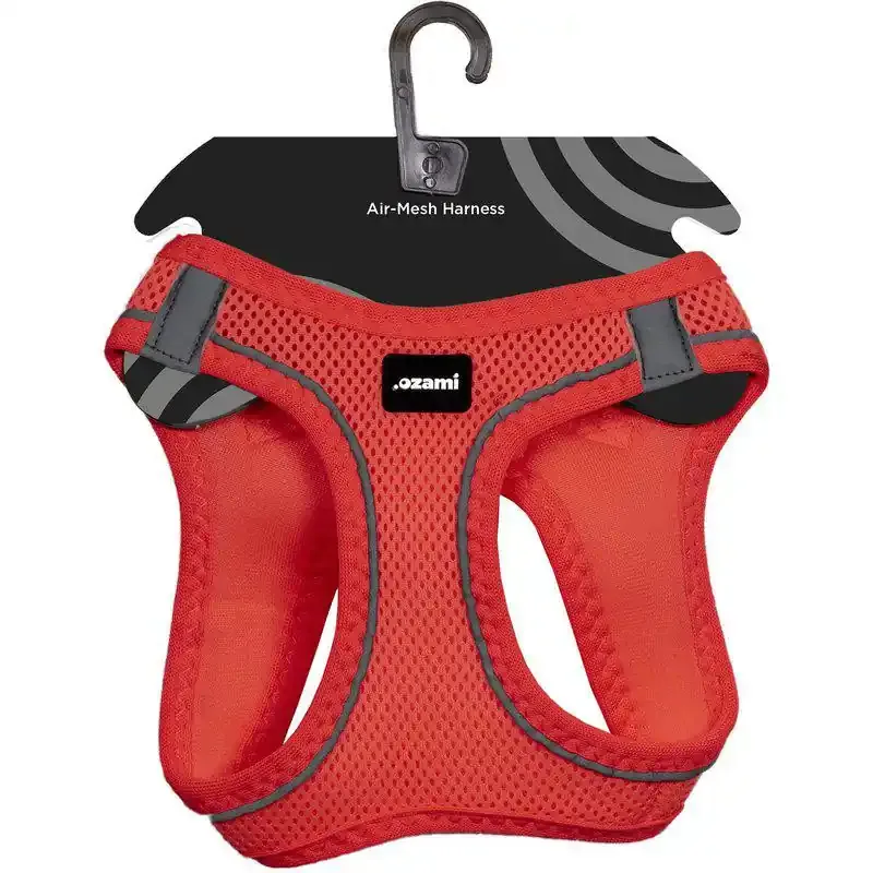 Air Mesh Sele för Hund Rosa/Orange/Beige – XXXS / Rosa Handla nu
