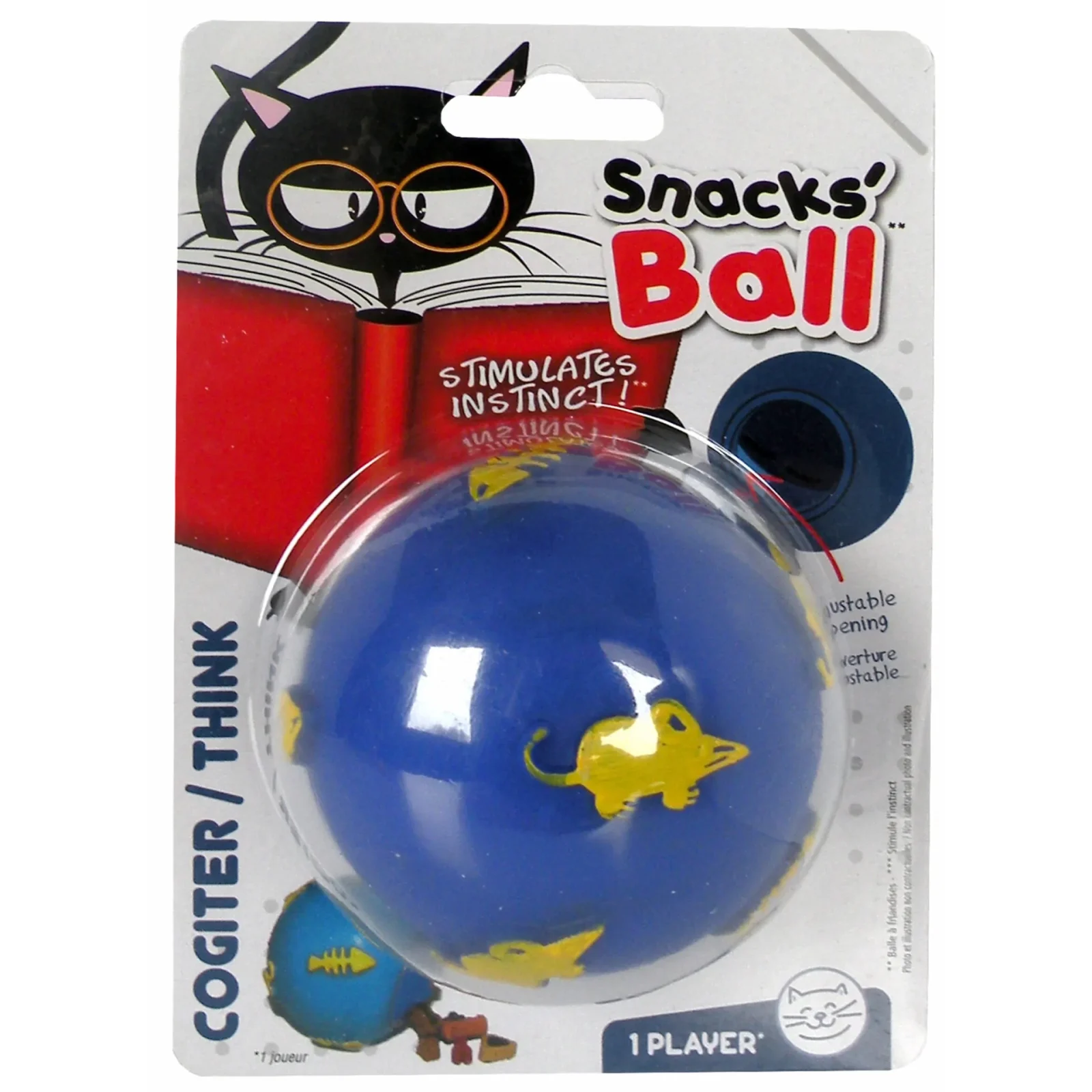 Aktiveringskula Snacks Ball godisboll katt