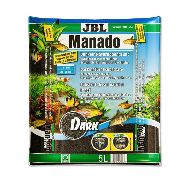 Akvariegrus Manado Dark JBL 5L