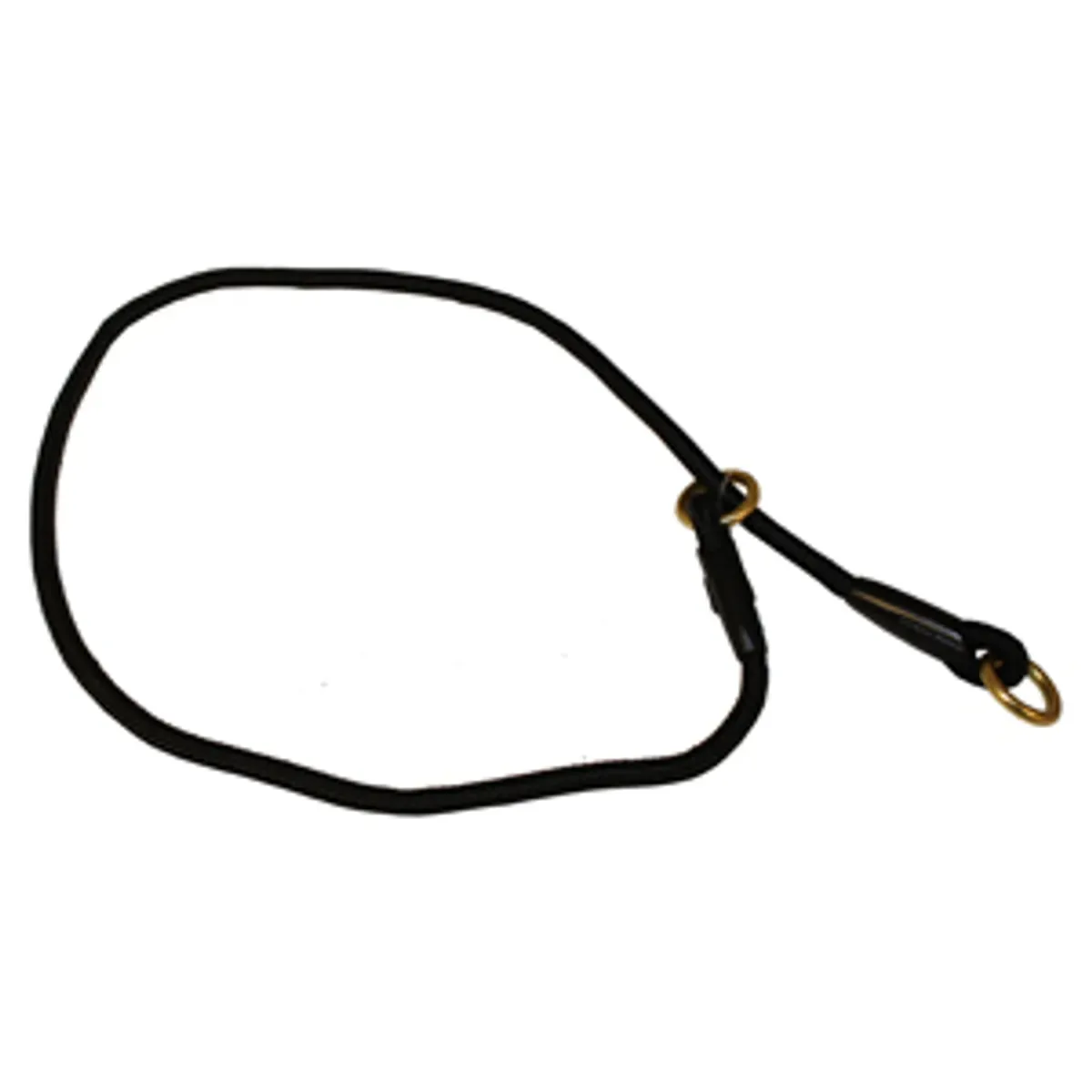 Alac Dressyrhalsband Svart 6mm x 60cm