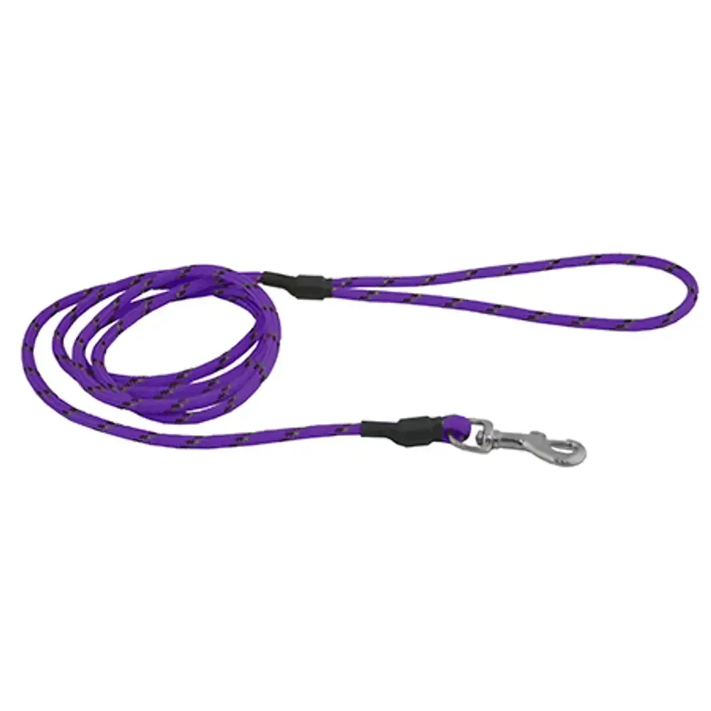 Alac Koppel Runt med Reflex Lila 6mm x 190cm