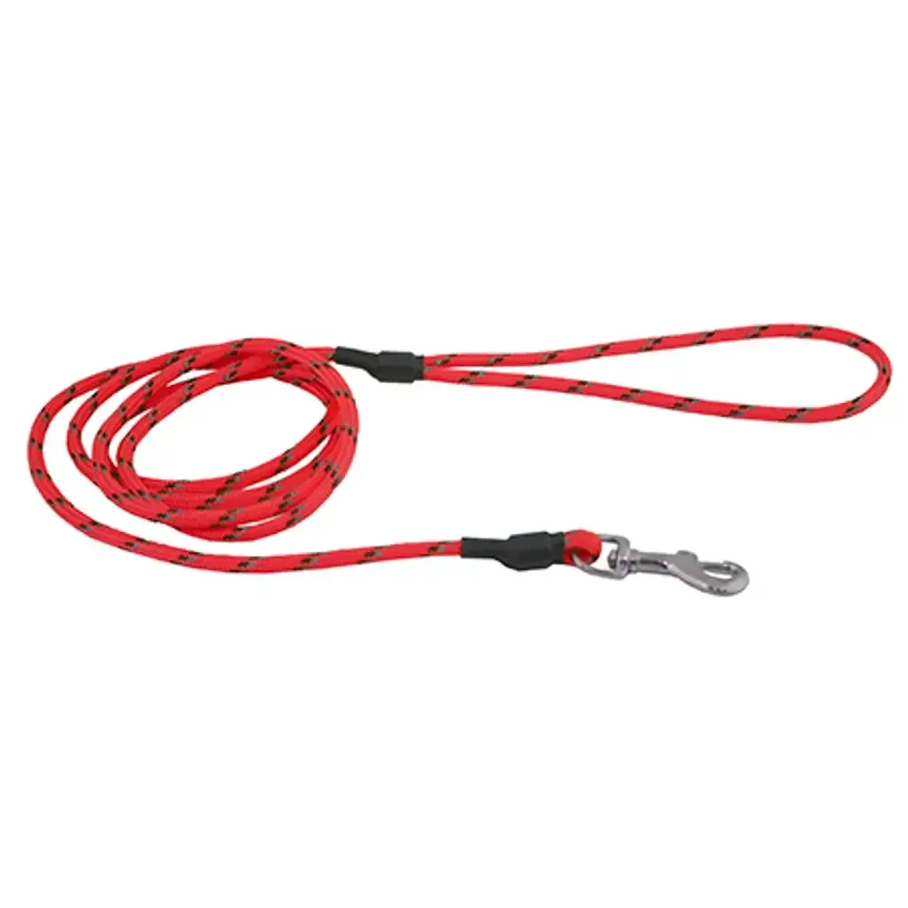 Alac Koppel Runt med Reflex Röd 6mm x 190cm